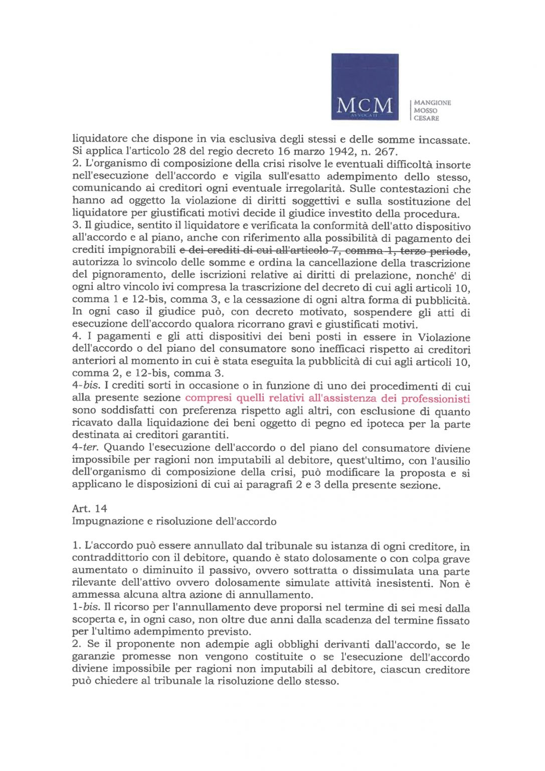 legge-aggiornata-3-2012-mcm-avvocati